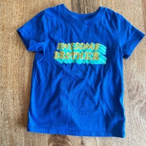 $1 ADD ON Cat & Jack 3T “awesome brother” shirt